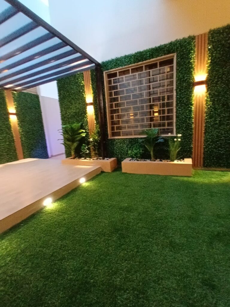 تنسيق حدائق حي المحمدية