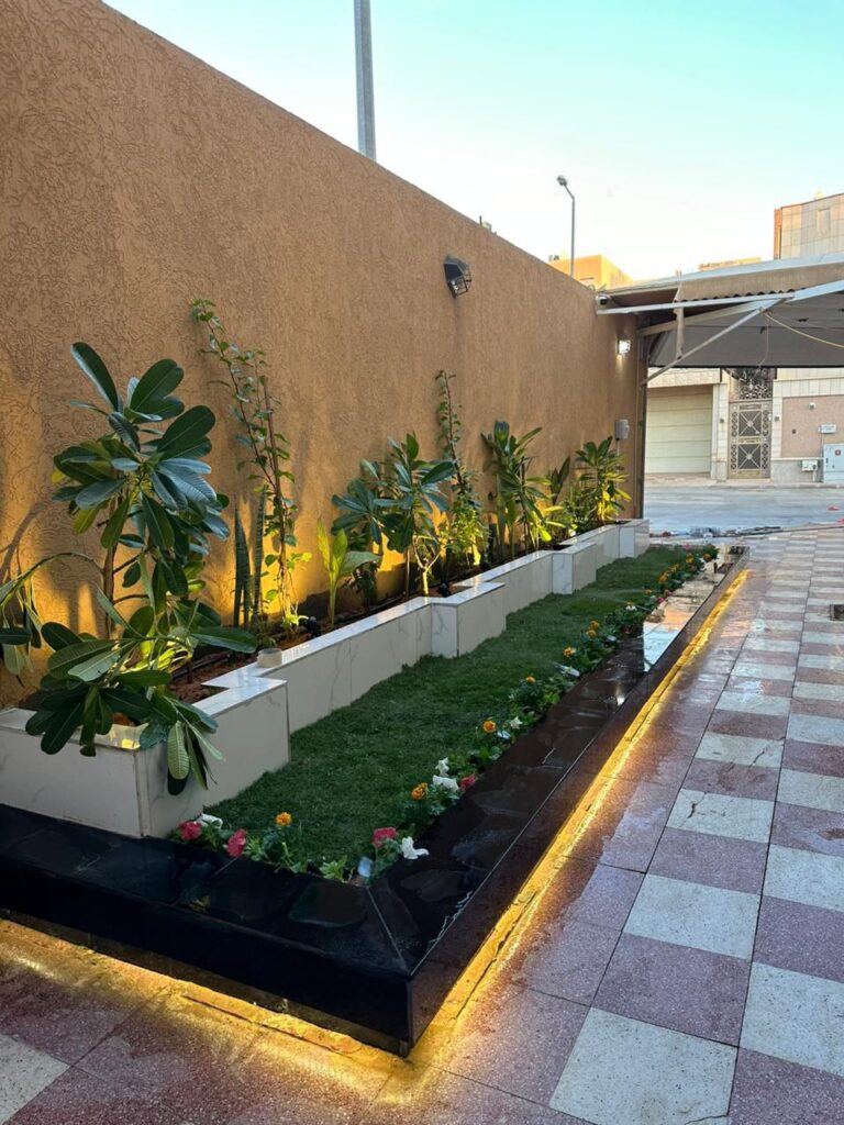 تنسيق حدائق منزلية رخيصة