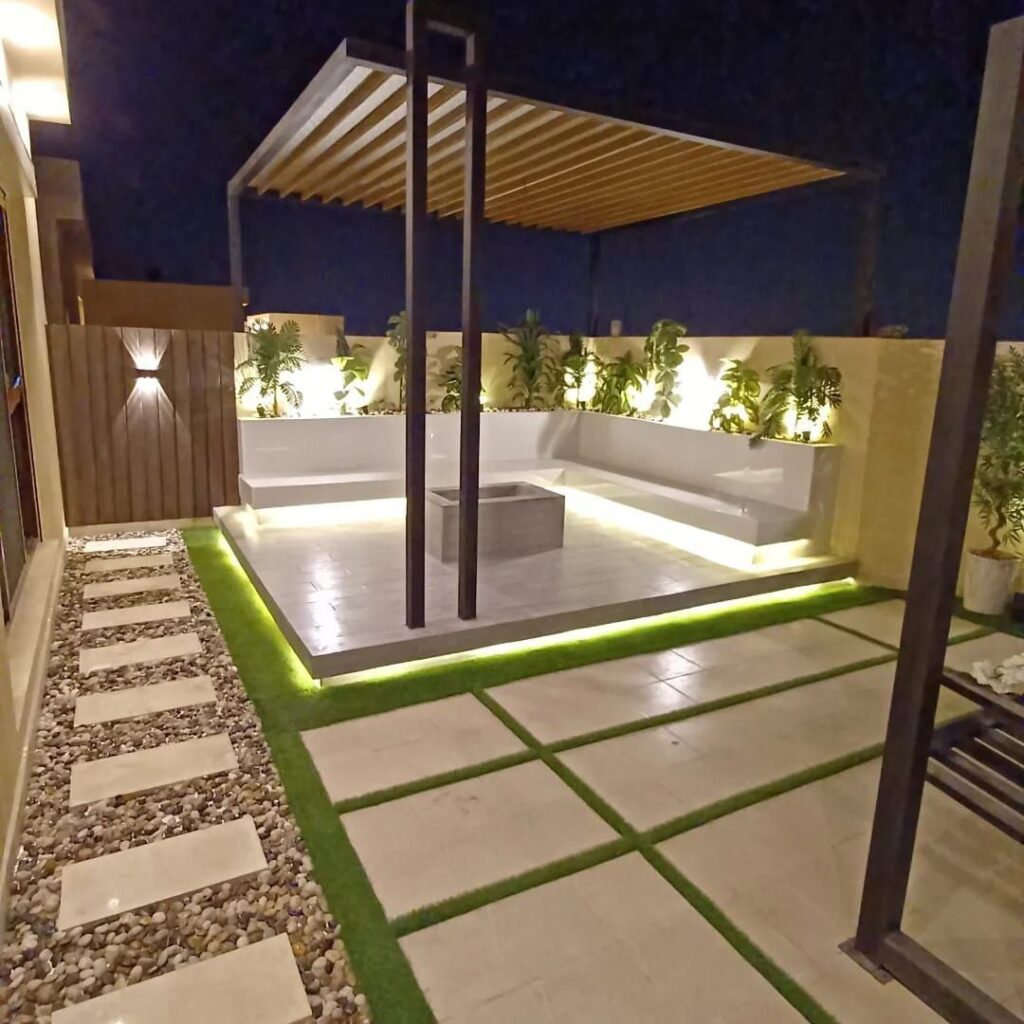 تنسيق حدائق رخيصة للمنزل
