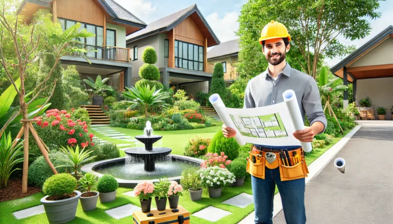 تصميم حدائق حي المروة