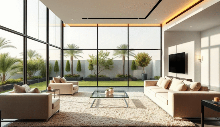 تصميم مجلس زجاج