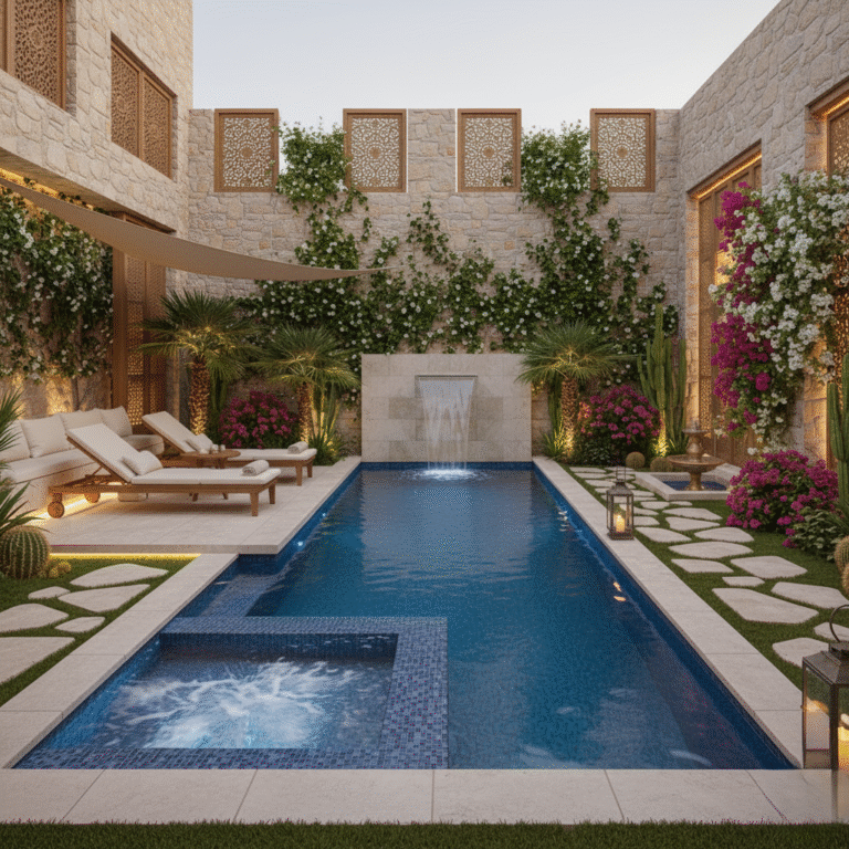 تصميم مسبح