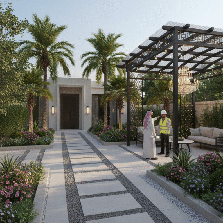 تصميم حدائق مكة