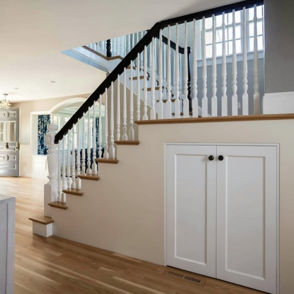 تصميم غرفة تحت الدرج