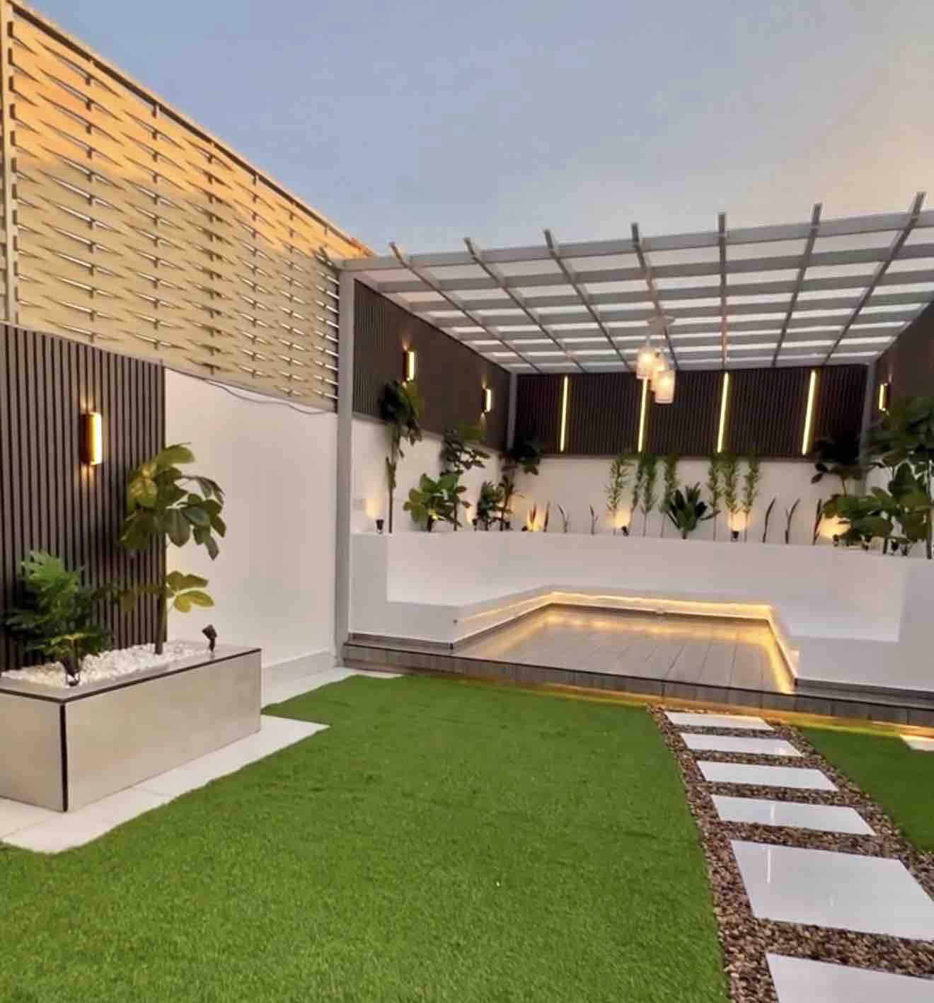 تنسيق حدائق القصيم