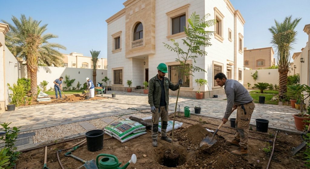 شركة زراعة شجر جدة