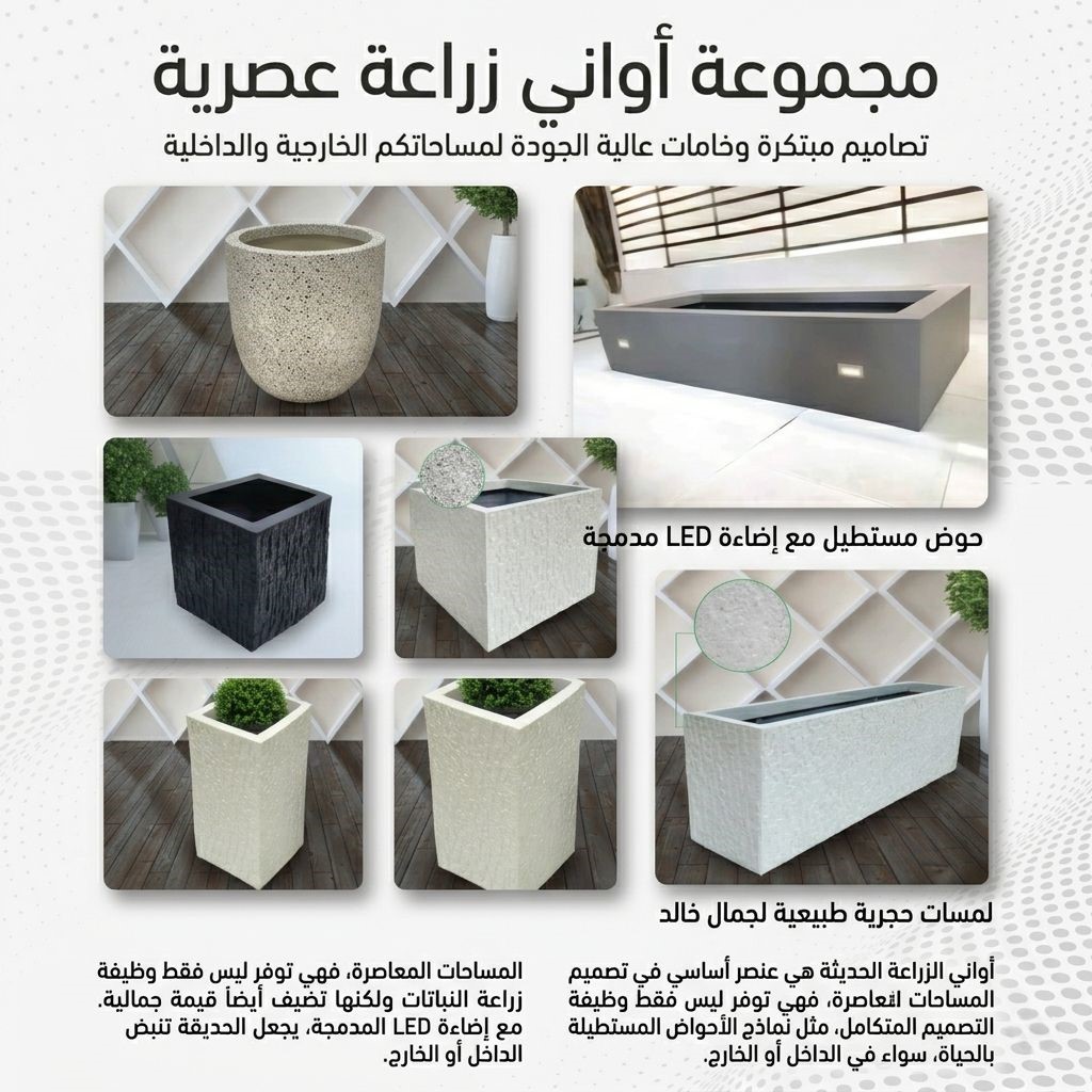 أحواض النباتات الطبيعية بجدة