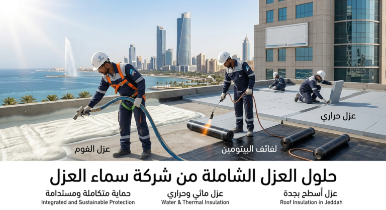 عزل اسطح بجدة