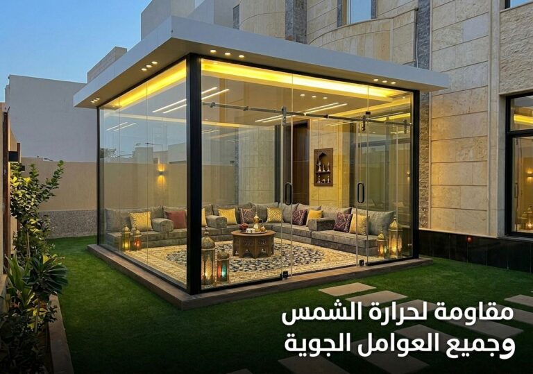 غرف زجاج مقاومة للحرارة