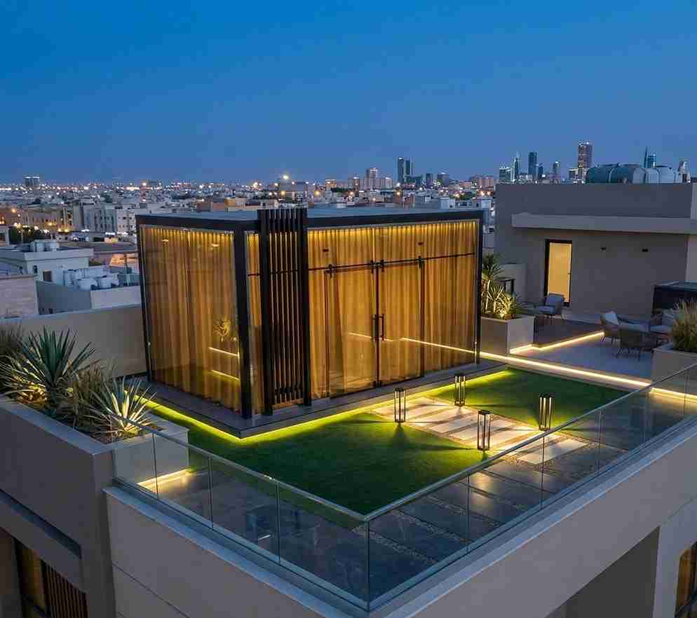 غرف زجاج معزولة
