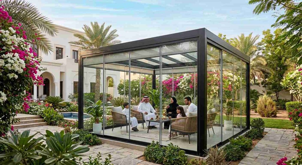 شركة تصميم غرف زجاج بجدة