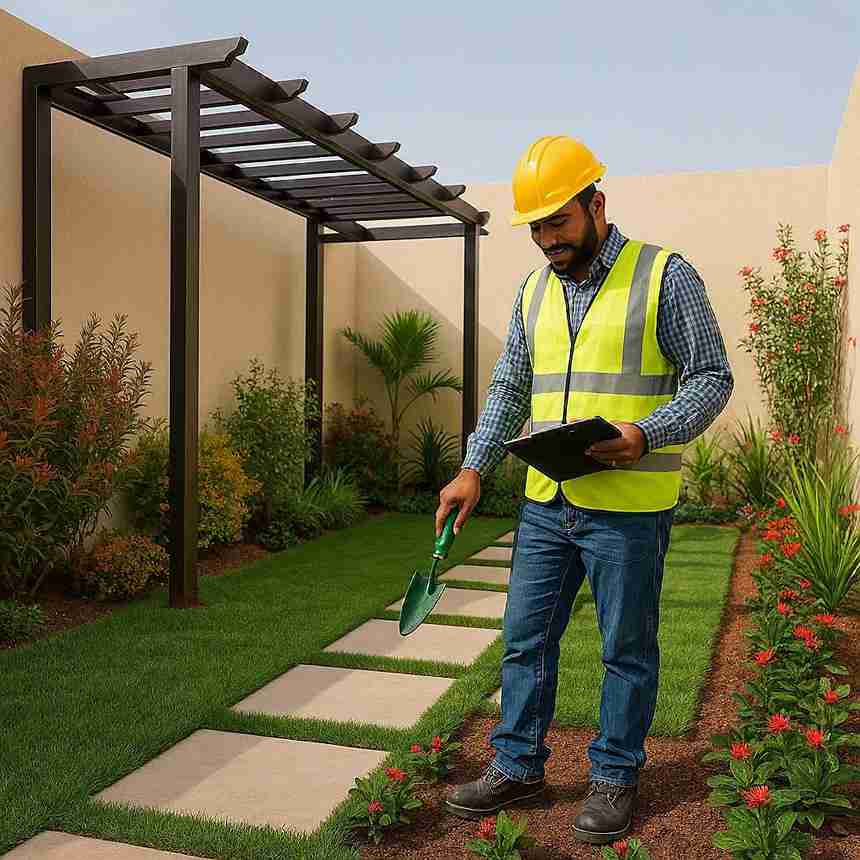مقاول تصميم حدائق